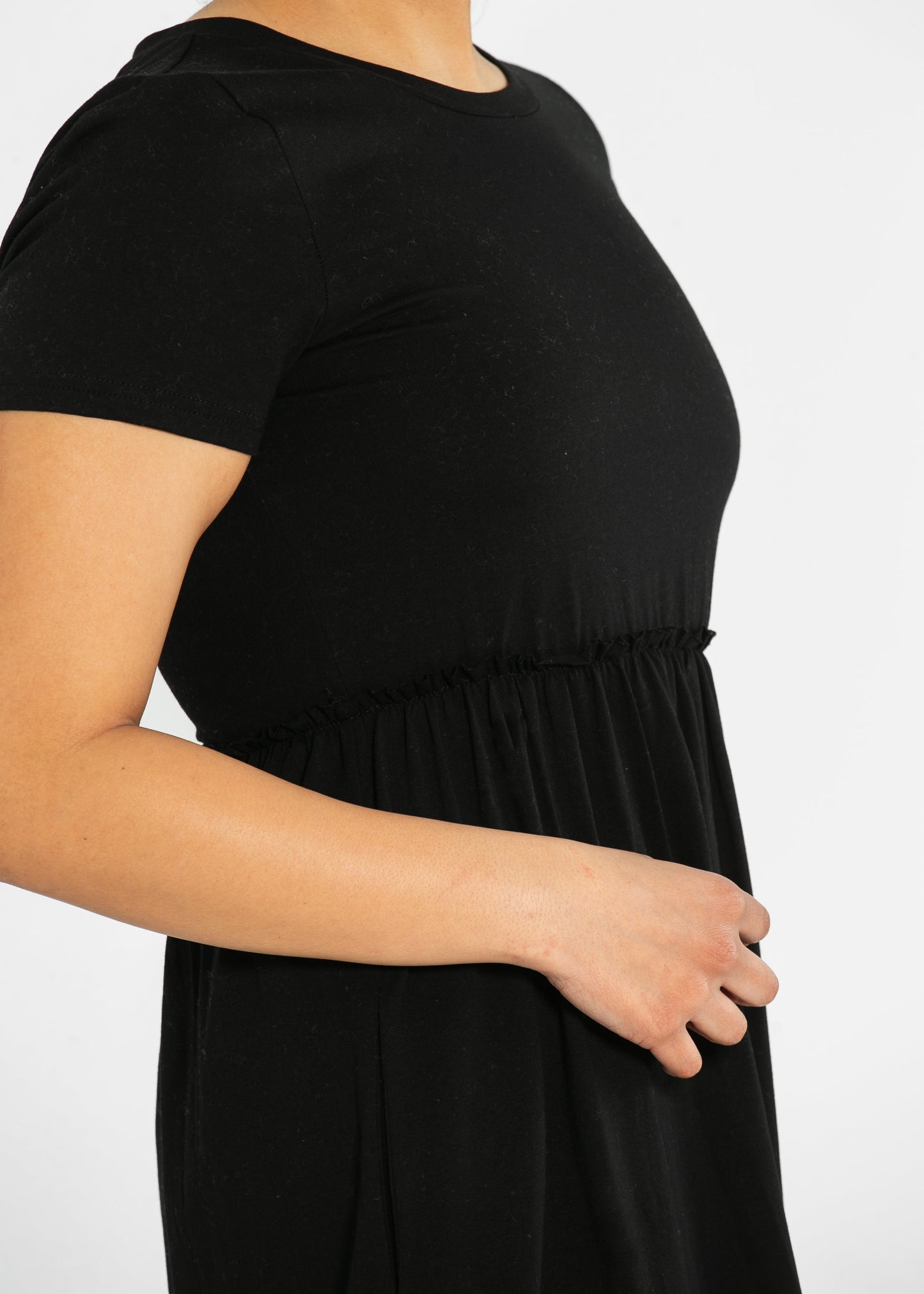 Brie Short Sleeve Maxi Dress