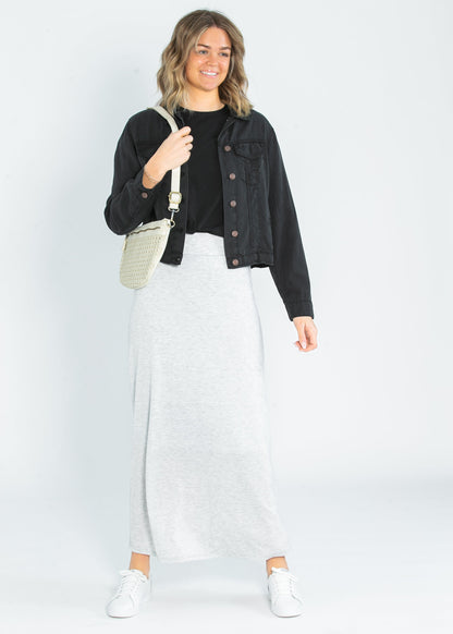 Clarise Premium Knit Maxi Skirt