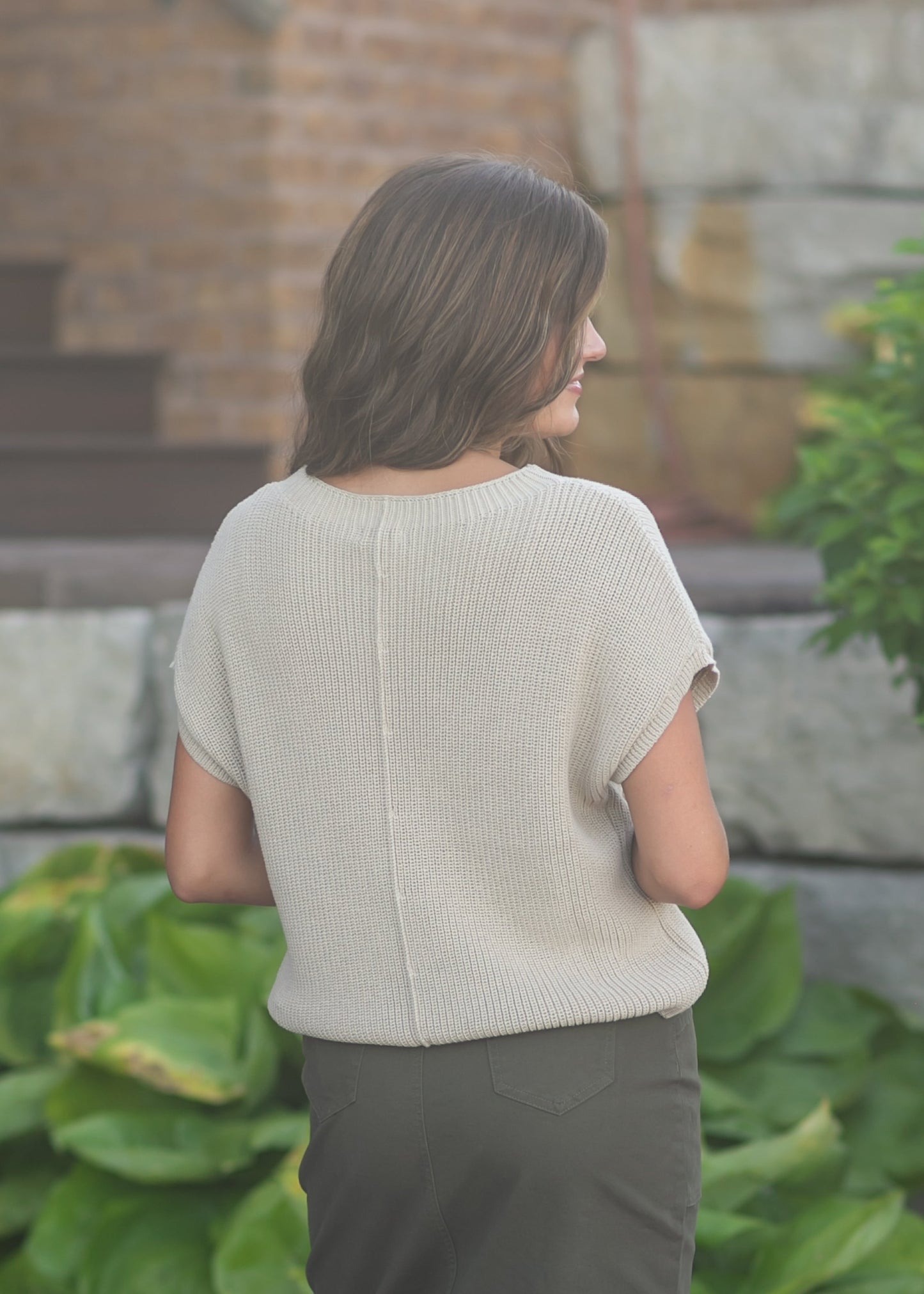 Danya Knit Sweater Set Top + Skirt