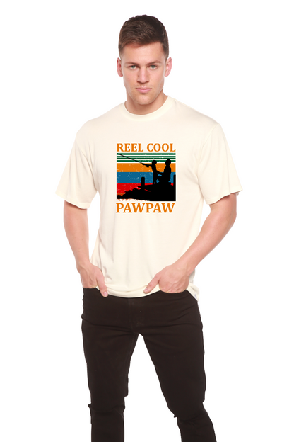 Real Cool Pawpaw Men's Bamboo Viscose/Organic Cotton Short Sleeve Printed T-Shirt