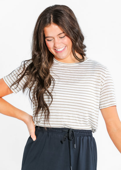 Essential Linen Short Sleeve T-shirt