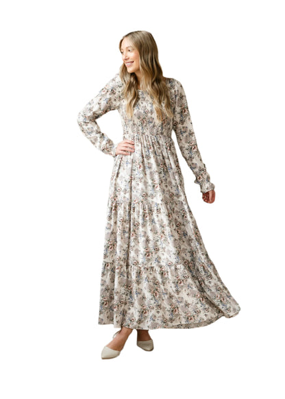 Gia Long Sleeve Maxi Dress