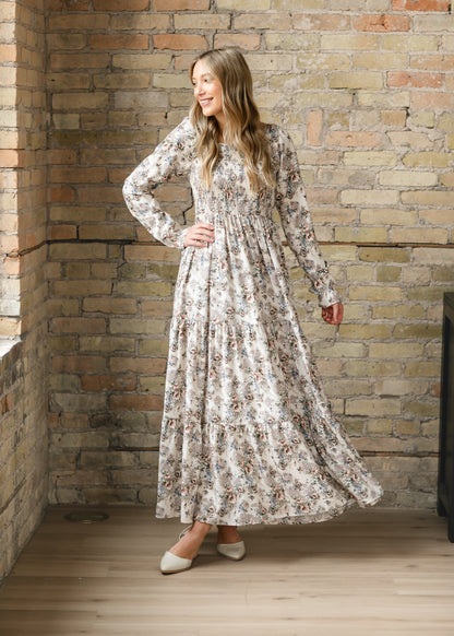 Gia Long Sleeve Maxi Dress