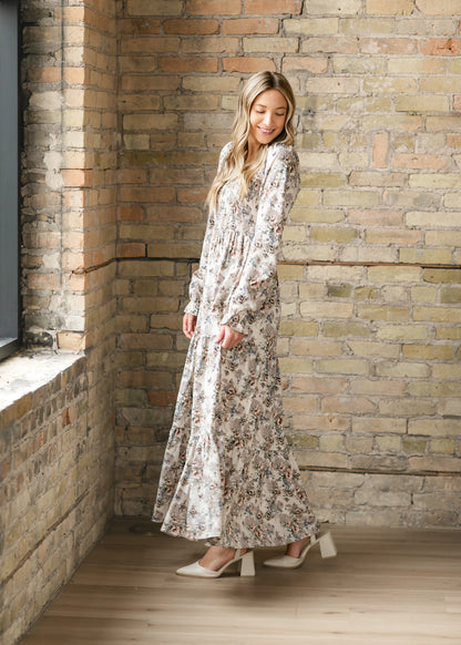 Gia Long Sleeve Maxi Dress