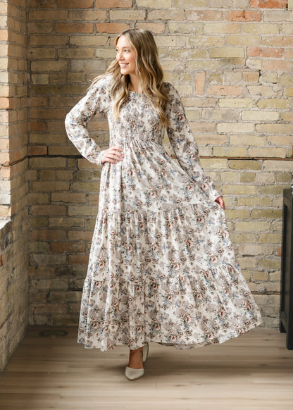 Gia Long Sleeve Maxi Dress