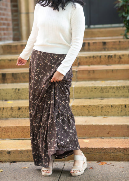 Havyn Lined Maxi Skirt