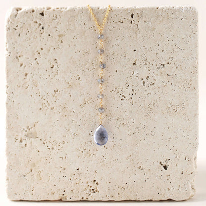 Tanzanite Quartz Yoga Pendant