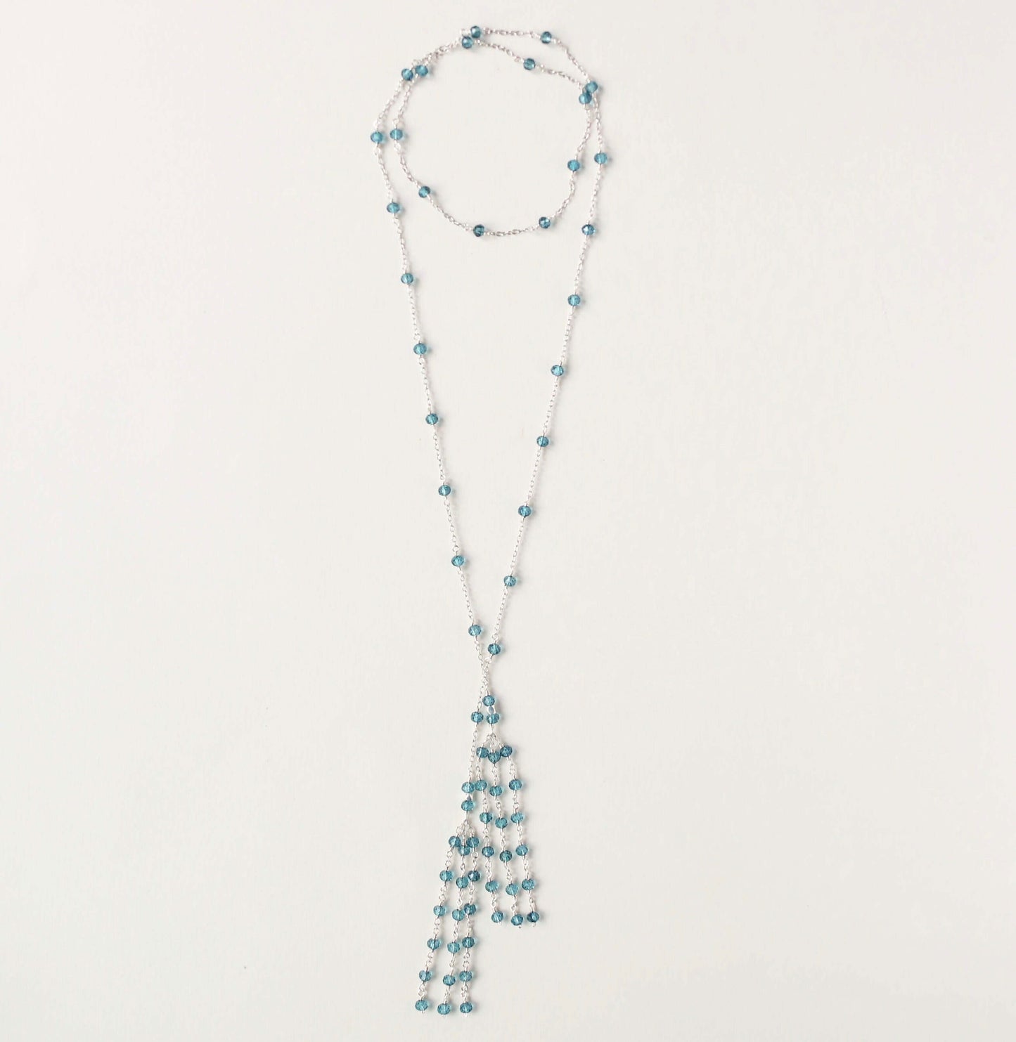 Gemstone Ballet Lariat Necklaces