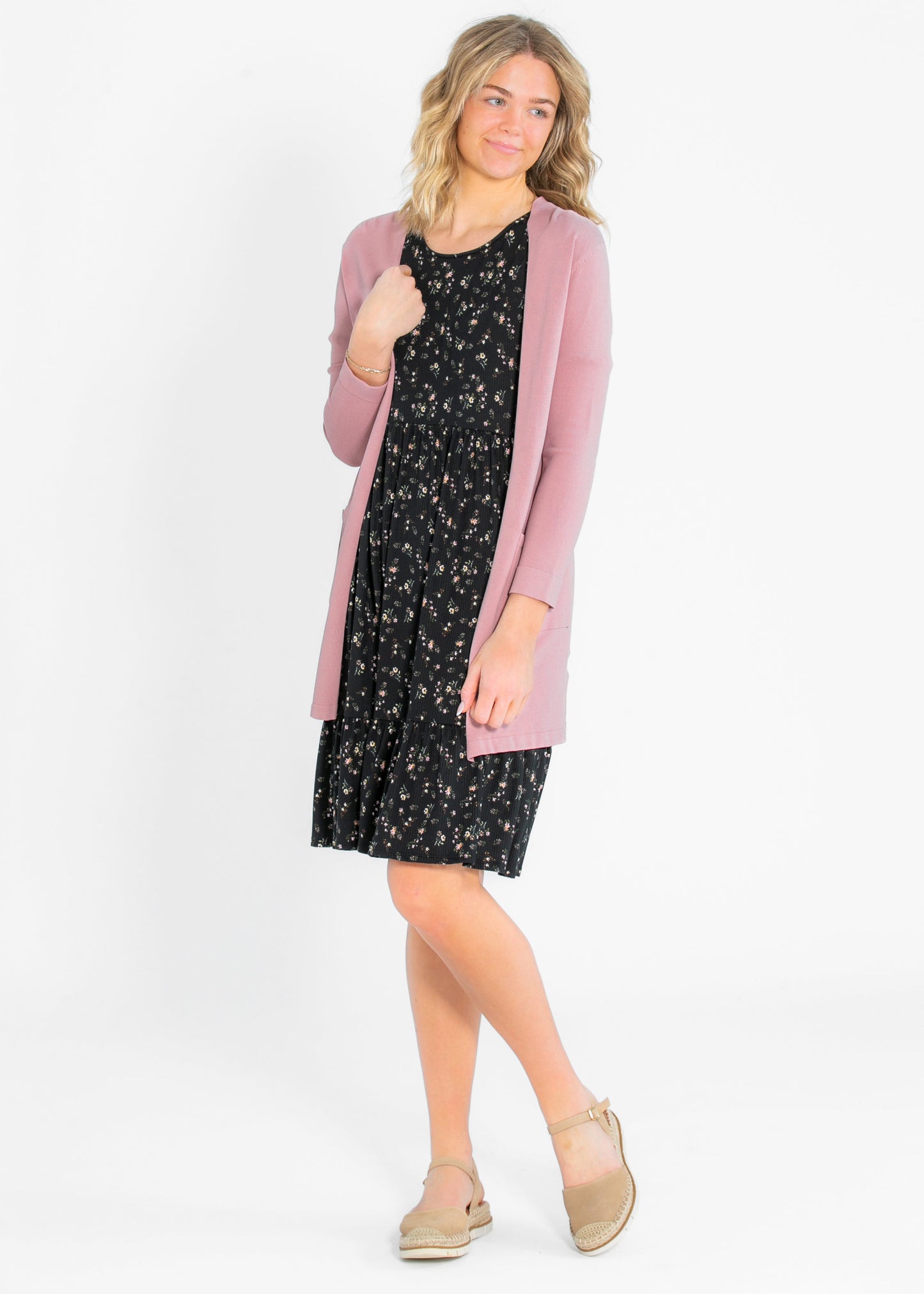 Jess Short Sleeve Midi Dress