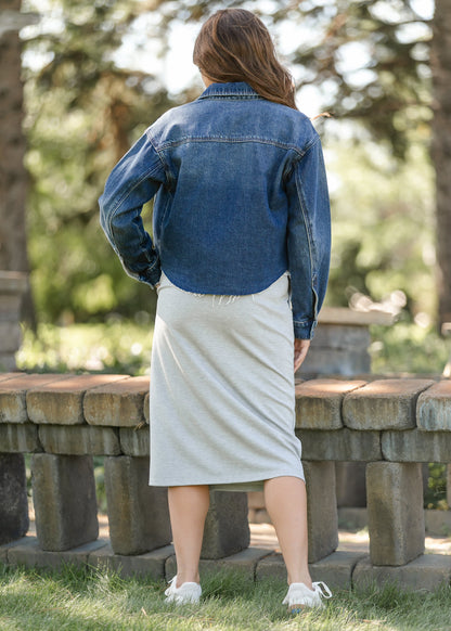 Jordan Knit Midi Skirt