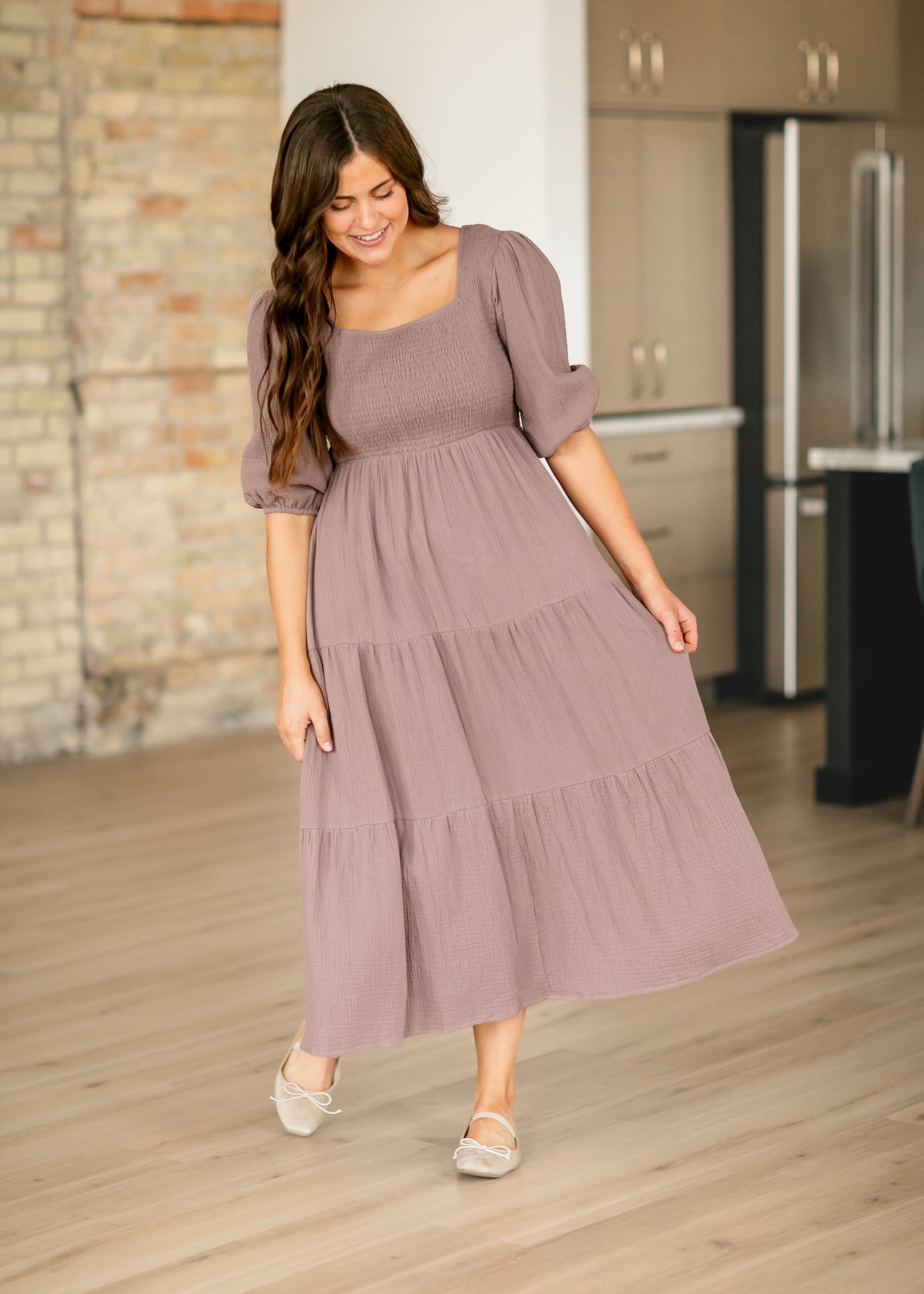 Kayleen Gauze Maxi Dress - FINAL SALE