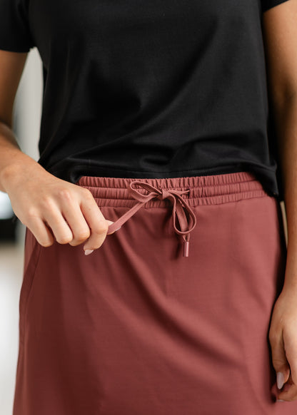 Kenedi Sport Athletic Midi Skirt