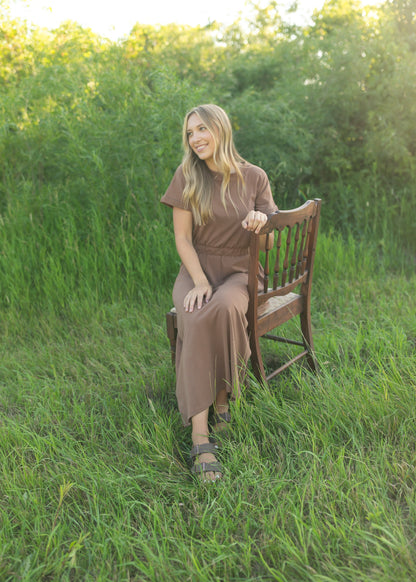 Casey Cap Sleeve Midi Dress