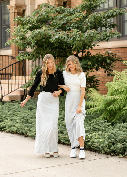 Clarise Premium Knit Maxi Skirt