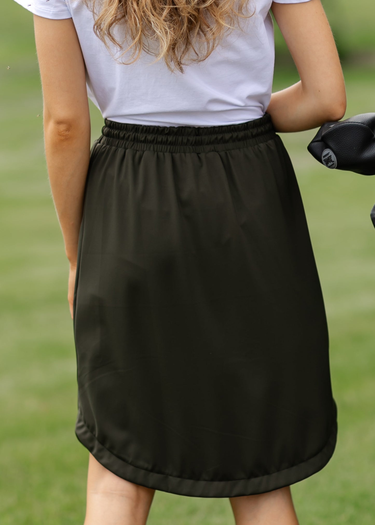 Kenedi Sport Athletic Midi Skirt