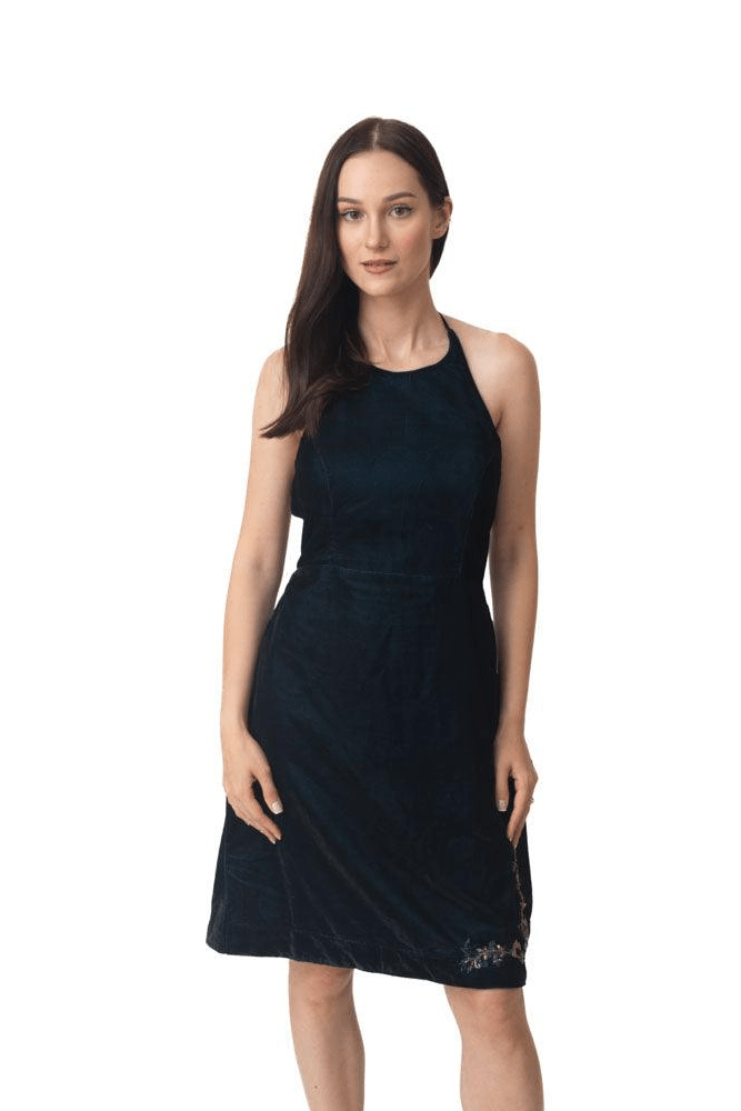 Binni Velvet Mini Dress