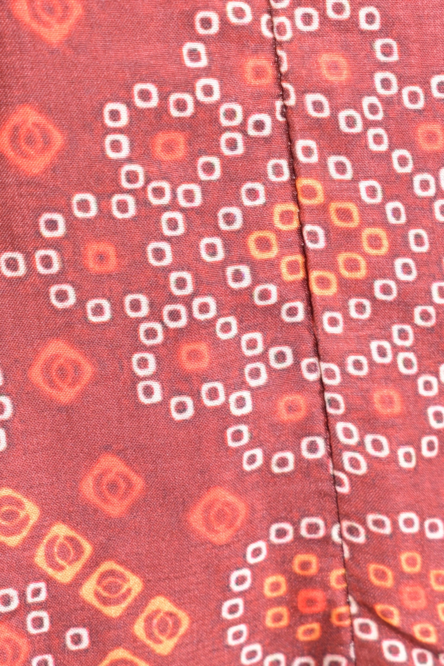 Darrie Maroon Silk Gown