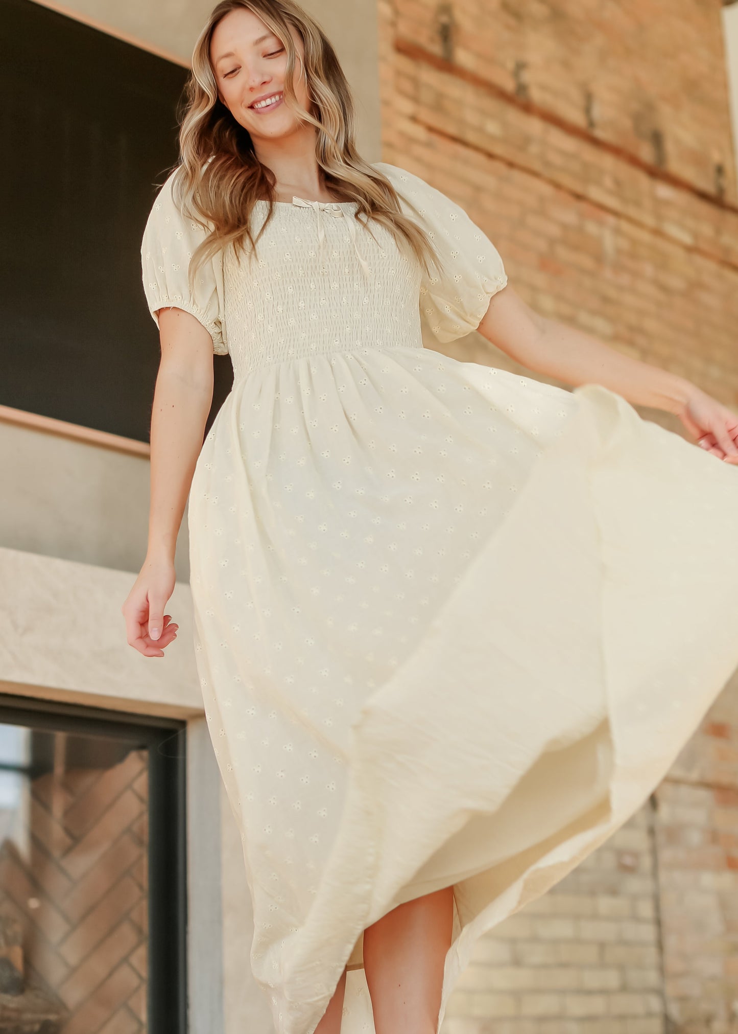 Rayna Eyelet Maxi Dress - FINAL SALE