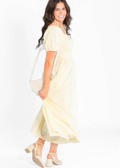 Rayna Eyelet Maxi Dress - FINAL SALE
