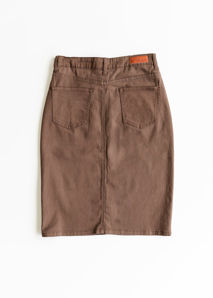 Remi Denim Midi Skirt