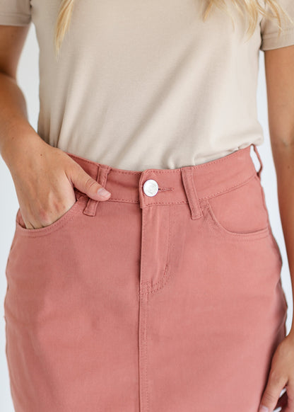 Remi Denim Midi Skirt