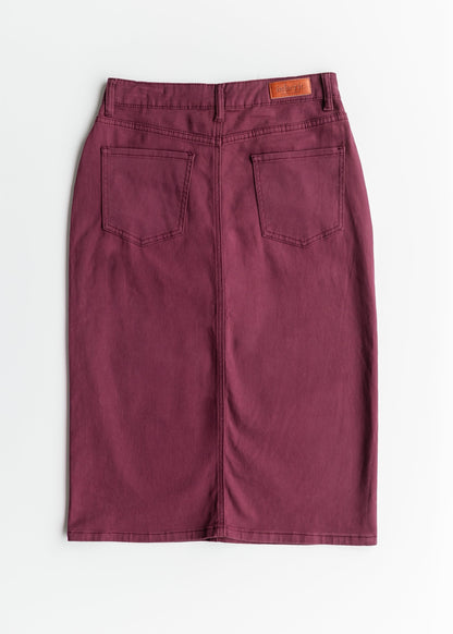 Remi Denim Midi Skirt