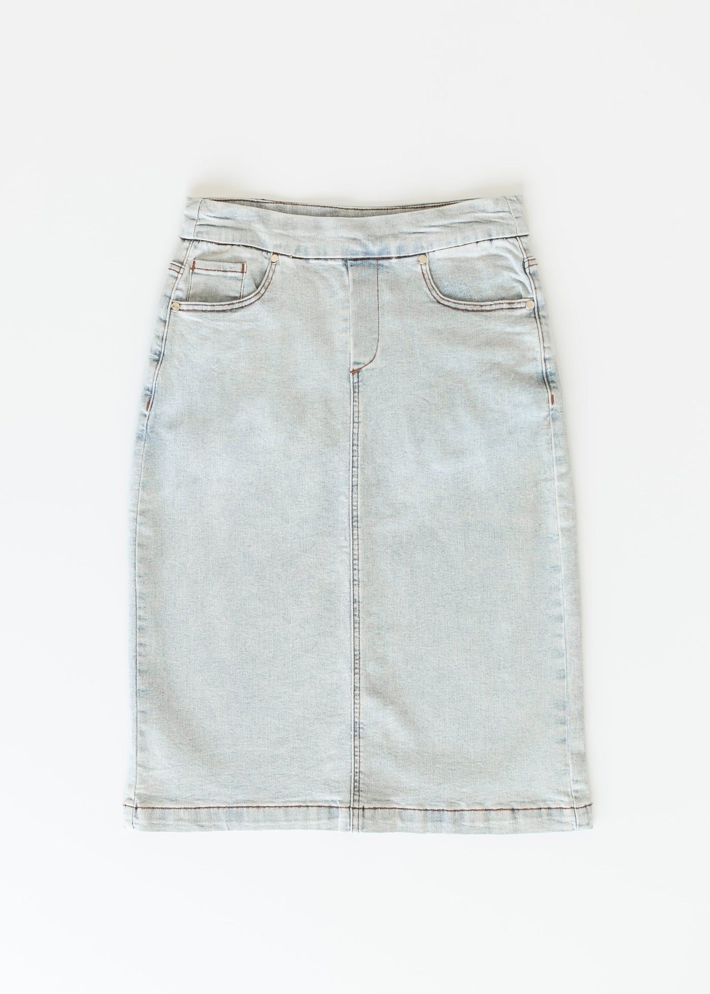 Sandra Midi Denim Skirt