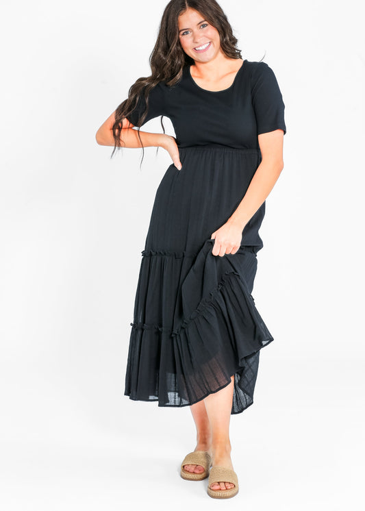 Serena Eyelet Maxi Dress - FINAL SALE