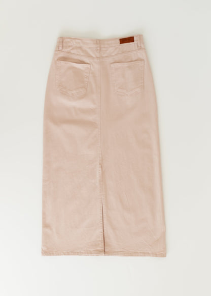 Stella Rose Denim Maxi Skirt - FINAL SALE