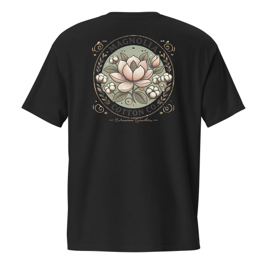 Weathered Heritage Tee - Magnolia Cotton Co. Pocket Tee (Available in Multiple Colors)