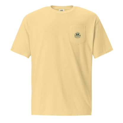The Cotton Roots Tee - Magnolia Cotton Co. Pocket Tee (Available in Multiple Colors)