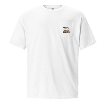 Magnolia White Timeless Southern Elegance T-Shirt – Magnolia Cotton Co.
