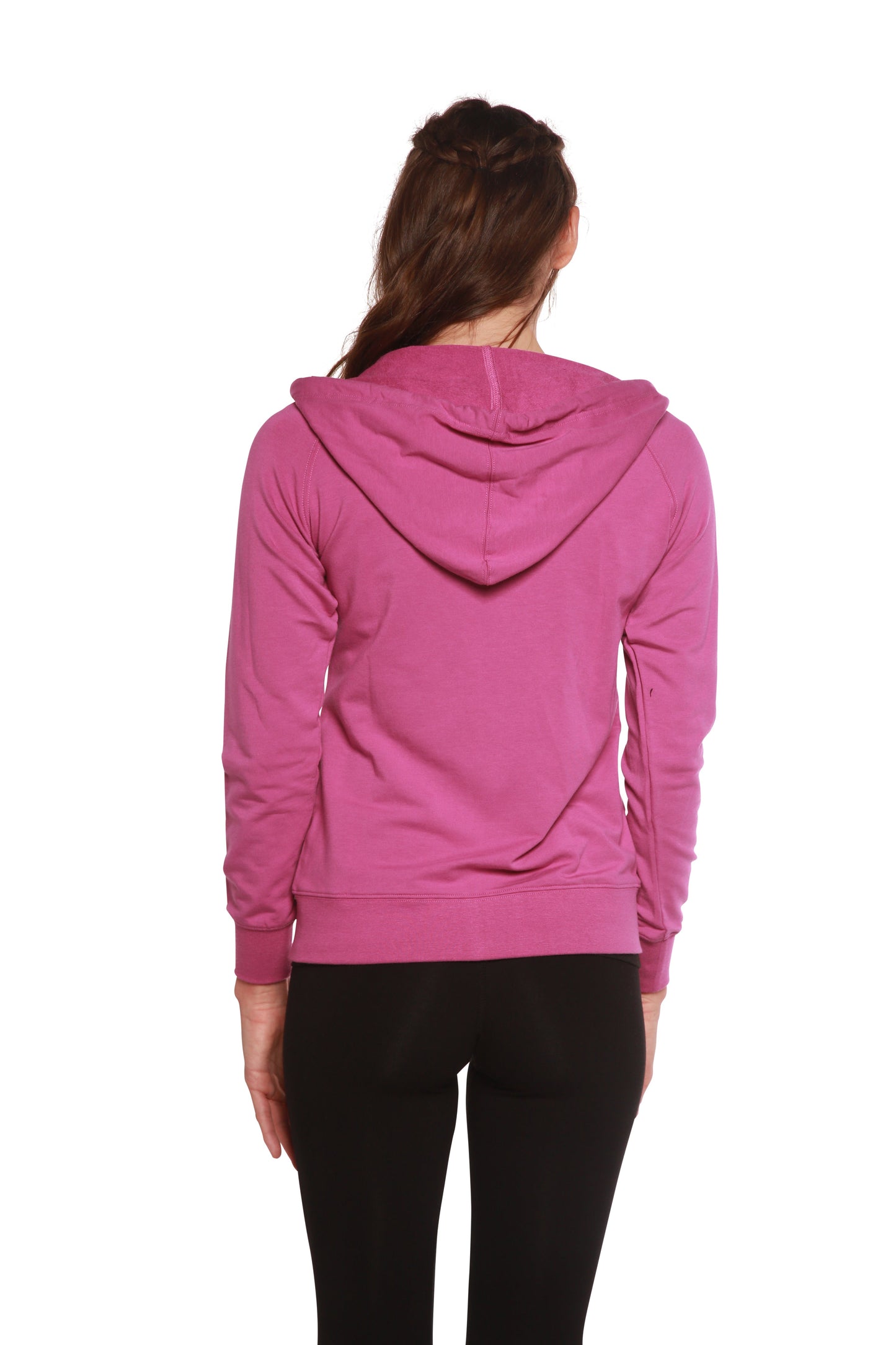 Women's Bamboo French Terry Zip Hooded Sweatshirt